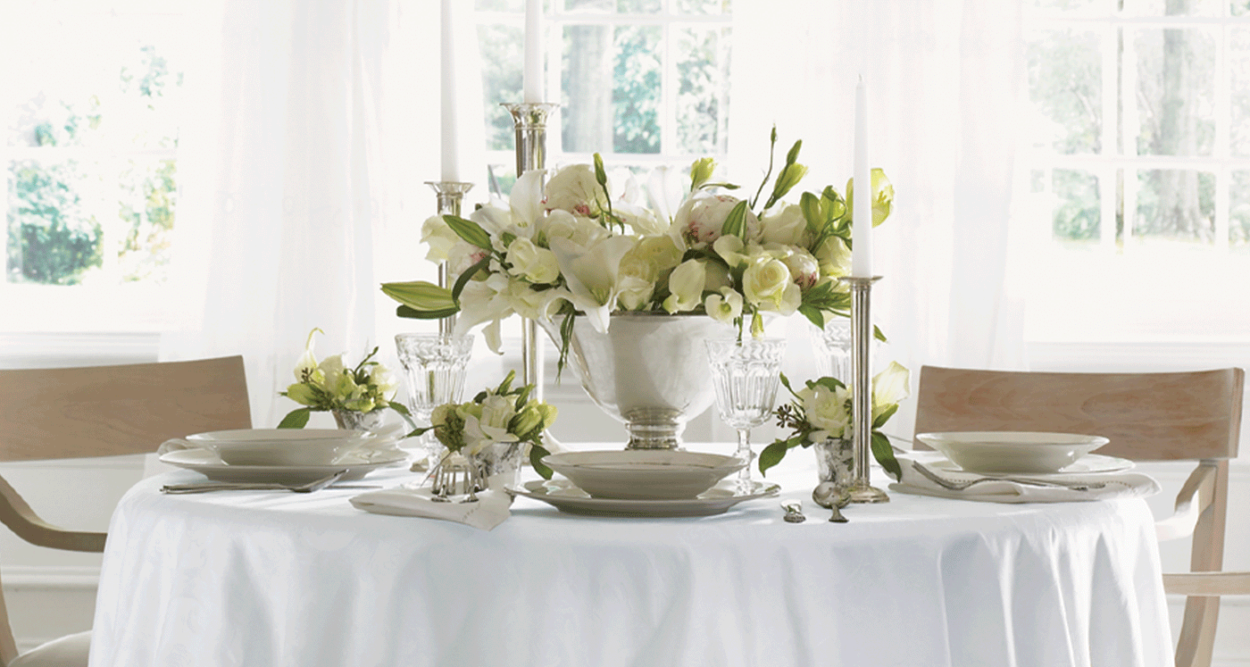 Luxury Cotton Tablecloths