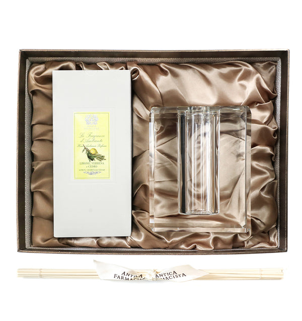 Crystal Diffuser by Antica Farmacista - Lemon, Verbena & Cedar