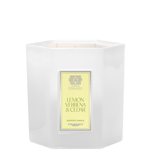 Antica Farmacista Three Wick Candle - Lemon, Verbena & Cedar