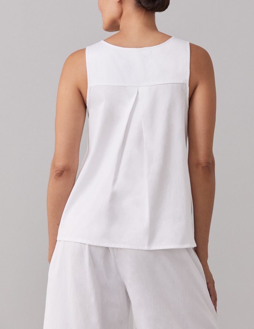 Caricia Buttoned Tank Top