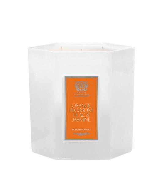 Antica Farmacista Three-Wick Candle - Orange Blossom, Lilac & Jasmine