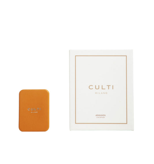 CULTI MILANO Car Diffuser Orange Leather - Aramara