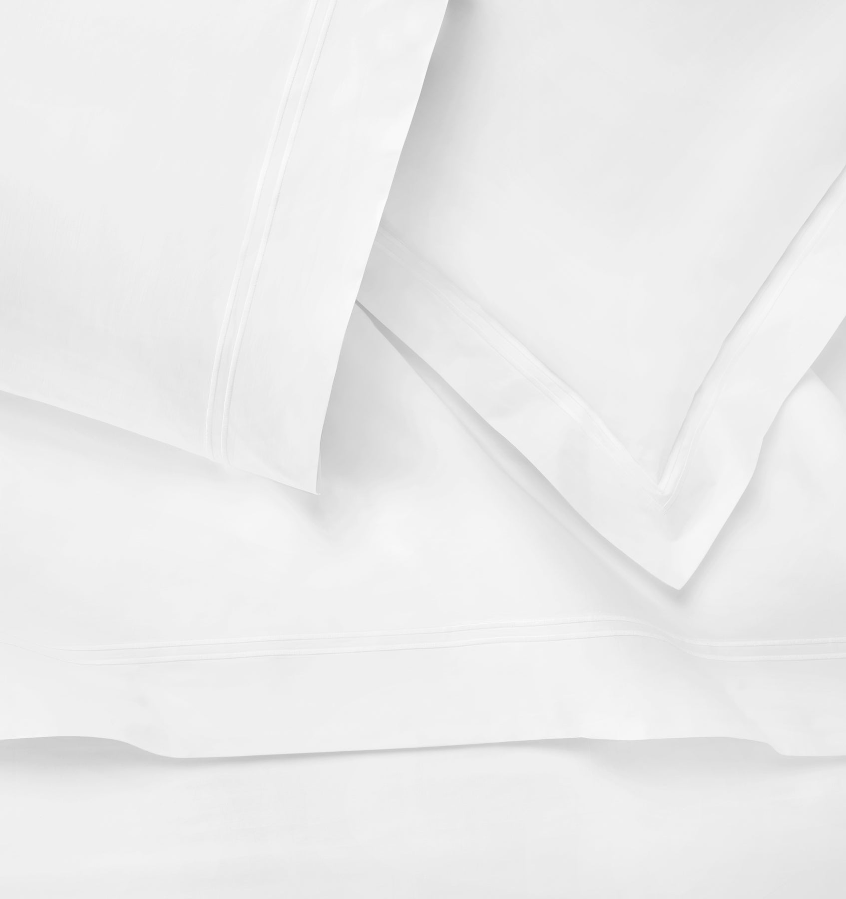 Grande Hotel Flat Sheet - Luxury White Flat Sheets | SFERRA