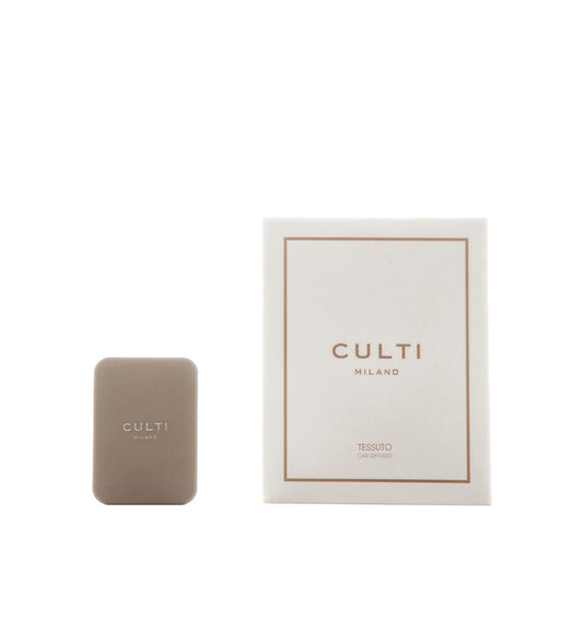 CULTI MILANO Car Diffuser Taupe Leather - Tessuto