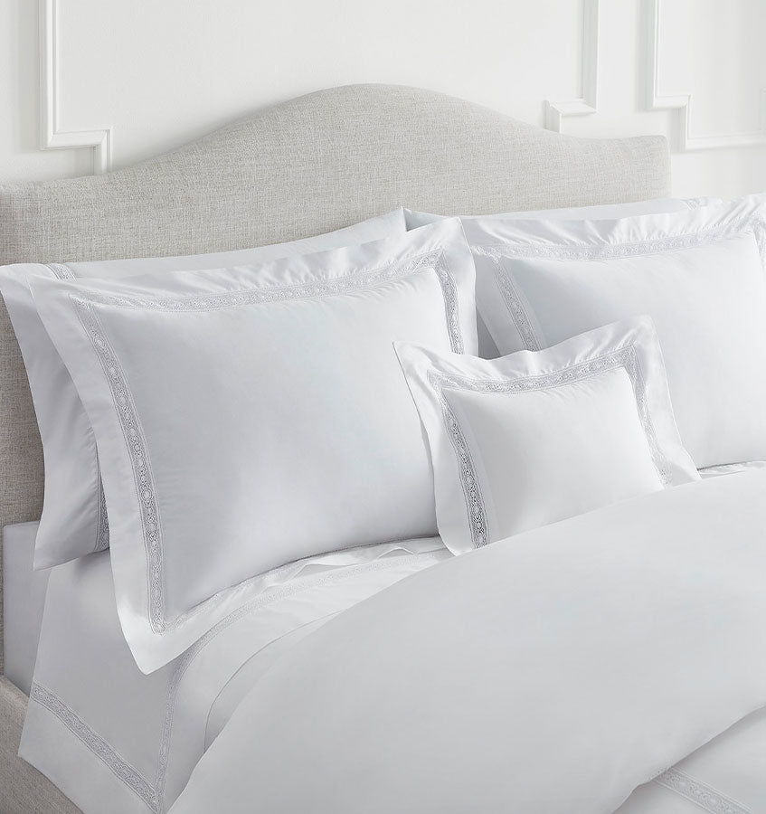 White 2024 lace pillowcases