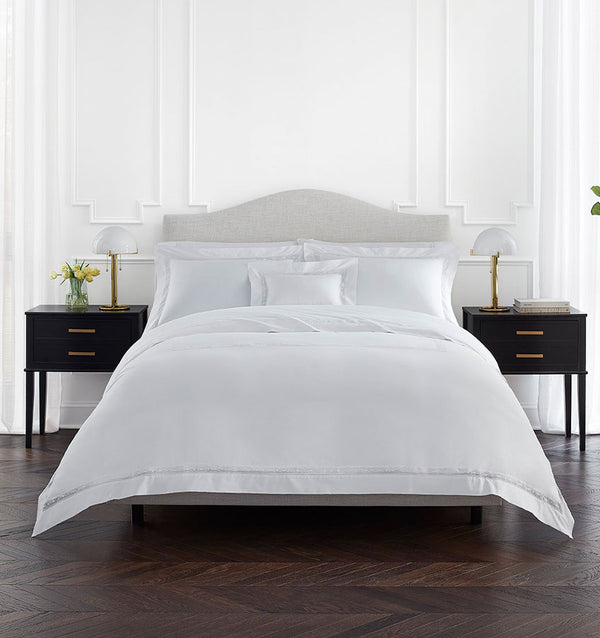 Lace Collection - Luxury White Percale Bedding | SFERRA