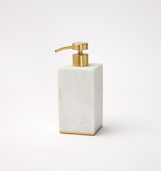 Mannara Marble Soap Dispenser Zodax