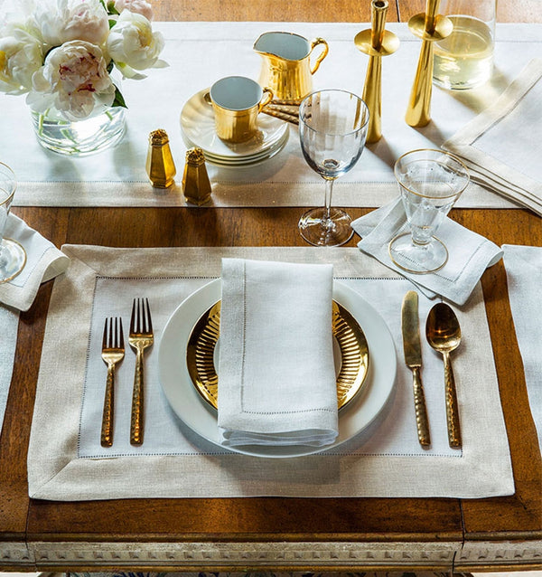 Filetto Collection - Luxury White Table Linens | SFERRA