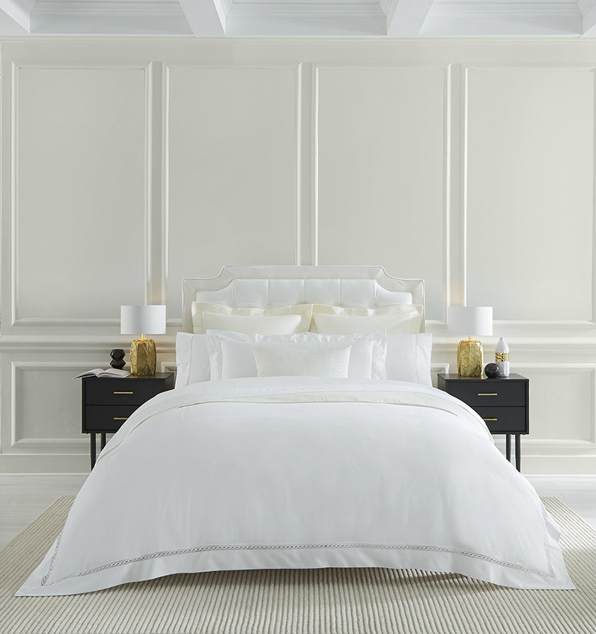 Millesimo Collection - Luxury White Sateen Bedding | SFERRA